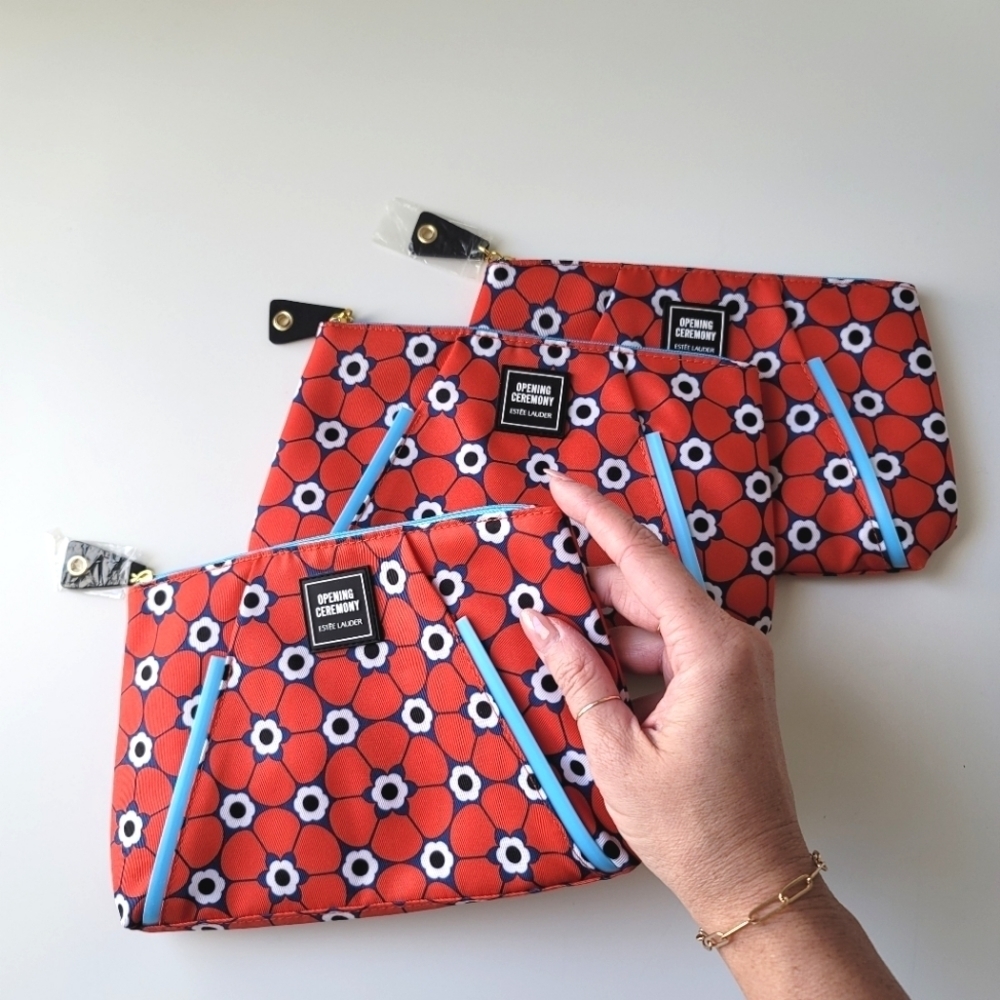 New Opening Ceremony makeup toiletry cosmetic bag travel